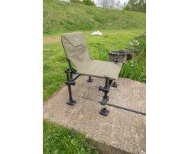 coarse fishing chair accessories EASYGO PRODUCTS with Rod Holder Built in Cooler Hands Free Fishing Pole Holder built in cooler and storage bags forfishing supplies on both sides of your chair Ngt Profiler Plus Carp Fishing